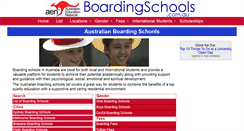 Desktop Screenshot of boardingschools.com.au