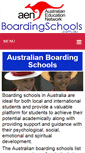Mobile Screenshot of boardingschools.com.au