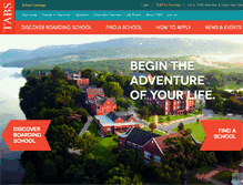 Tablet Screenshot of boardingschools.com